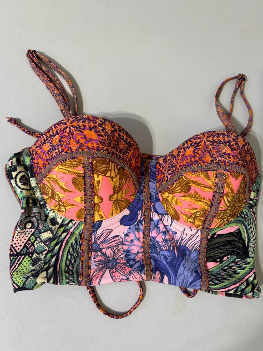 ▪️Maaji Bikini Corset-Style Top and Bottom S - Picture 3 of 7